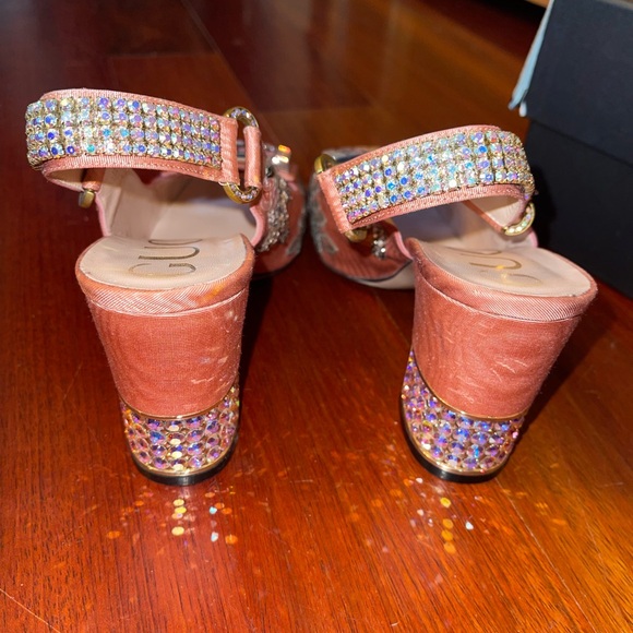 Gucci Madelyn Crystal Embellished Slingback - Picture 5 of 8